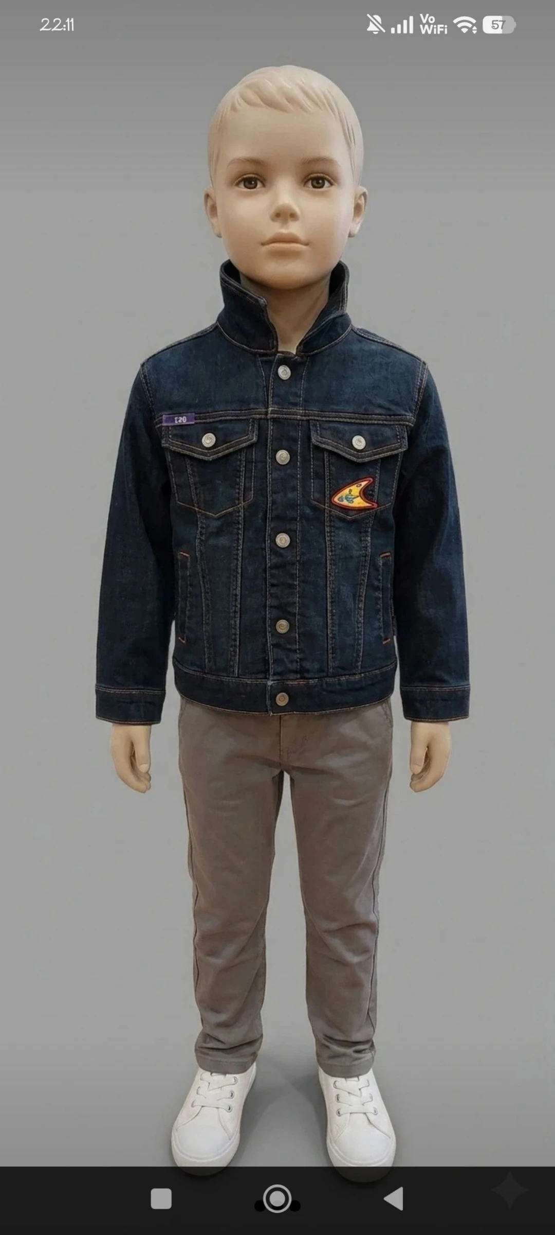 👕 Veste en jean Disney Jeans 1928 – Taille 4 ans
